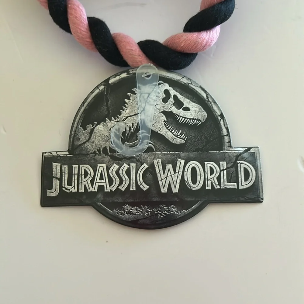 Jurassic World Purple Camo Dog Pull Toy - NEW WITH TAGS